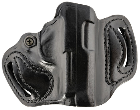 DeSantis Gunhide 086BA8JZ0 Mini Slide OWB Tan Leather Belt Slide Fits Sig P365 Belt 1.75" Wide Right Hand