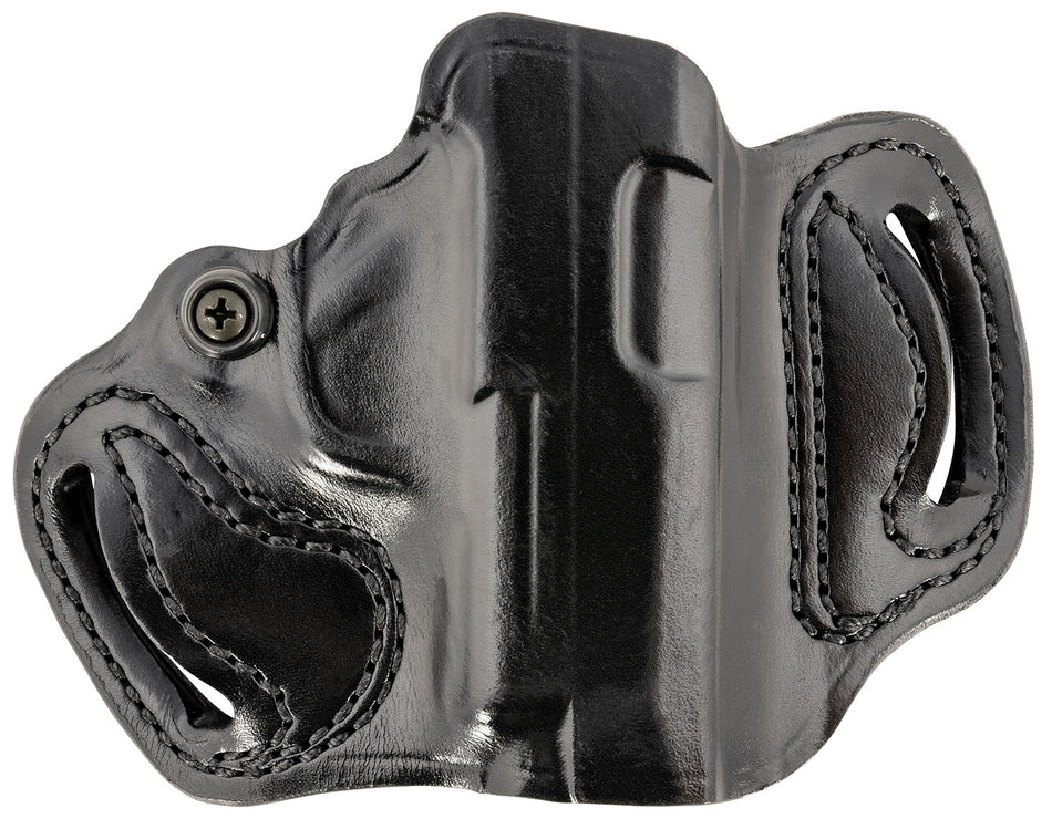 DeSantis Gunhide 086BA8JZ0 Mini Slide OWB Tan Leather Belt Slide Fits Sig P365 Belt 1.75" Wide Right Hand