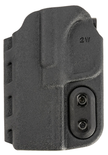 DeSantis Gunhide 137KJ2WZ0 Slim-Tuk IWB Black Kydex Belt Clip Fits Springfield Hellcat Pro Belt 1.75" Wide Ambidextrous