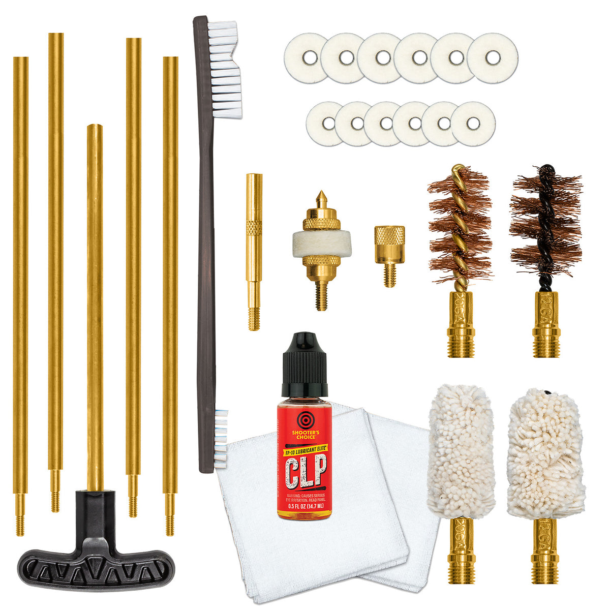 Otis FGSRSMCS Multi-Caliber Shotgun Cleaning Kit