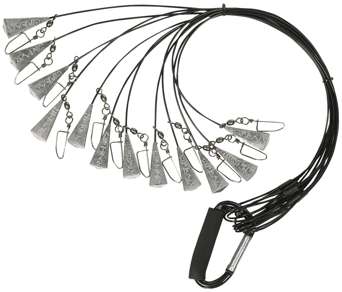 Higdon Outdoors 30323 Battleship Rig Black 36" Long 12 Pack