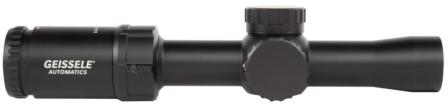 Geissele Automatics Super Precision Black Anodized Black 1-6x26mm 30mm Tube Illuminated DMRR-1 Reticle