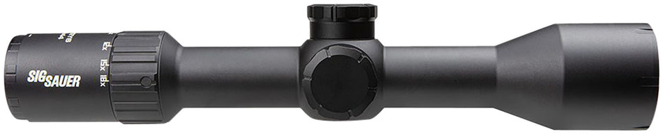 Sig Sauer Electro-Optics SOW63113 Whiskey6 Black 3-18x44mm 30mm Tube Quadplex Reticle
