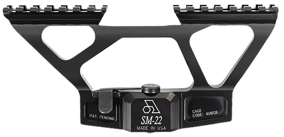 Arsenal SM22 AK Scope Mount SAM7K Series Black Anodized 0 MOA