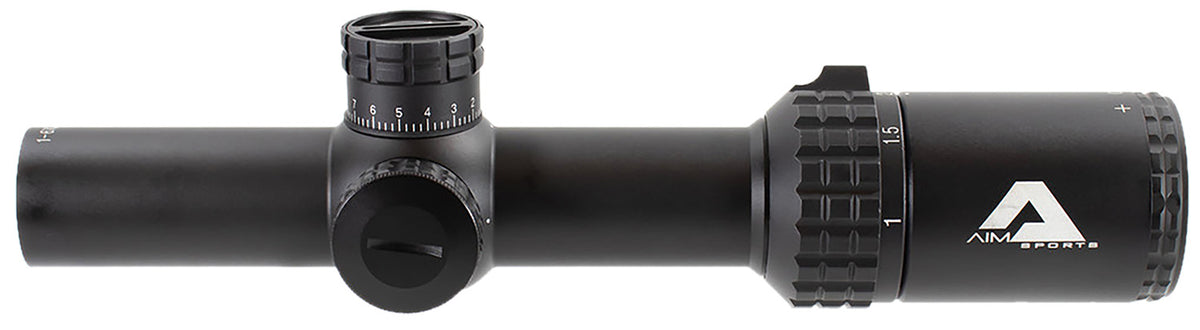 Aim Sports Alpha 6 Black Anodized 1-6x 24mm CQ1-MOA Reticle