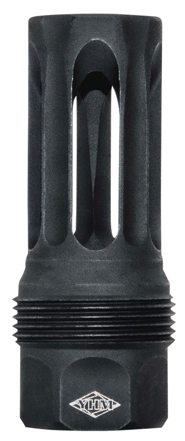 Yankee Hill 440524 sRx Q.D. Flash Hider Long Black Phosphate Steel with 5/8"-24 tpi, 9mm, 2.30" OAL & 9.375" Diameter for sRx Adapters