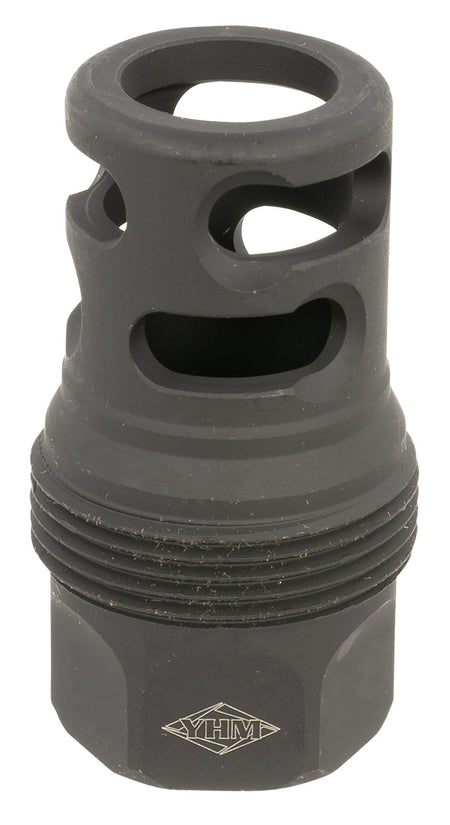 Yankee Hill 4445MB32 sRx Q.D. Muzzle Brake Short Black Phosphate Steel with 5/8"-32 tpi for sRx Adapters