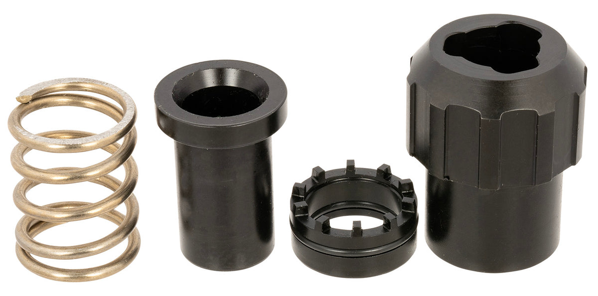 ADVANCED ARMAMENT COMPANY 64254 Triad 3-Lug Adapter 9mm Luger 17-4 Stainless Steel Black