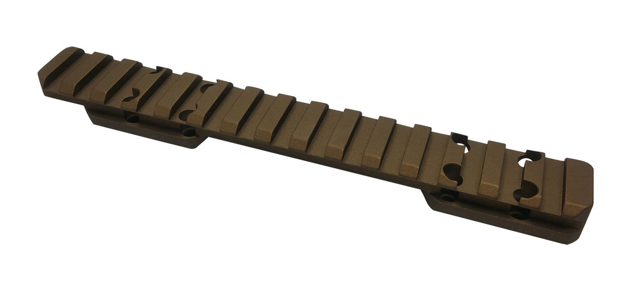 Talley P0MSB735 Browning X-Bolt Smoked Bronze Picatinny Rail Short Action 20 MOA