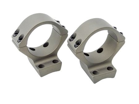 Talley SB750735 Scope Mount/Ring Combo Smoked Bronze Cerakote 30mm Tube Fits X-Bolt High Rings