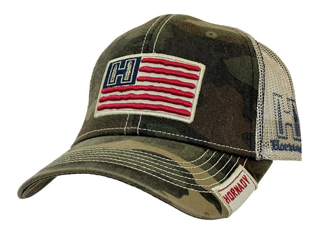 Hornady Gear 10090 Hornady Camo American Flag Patch