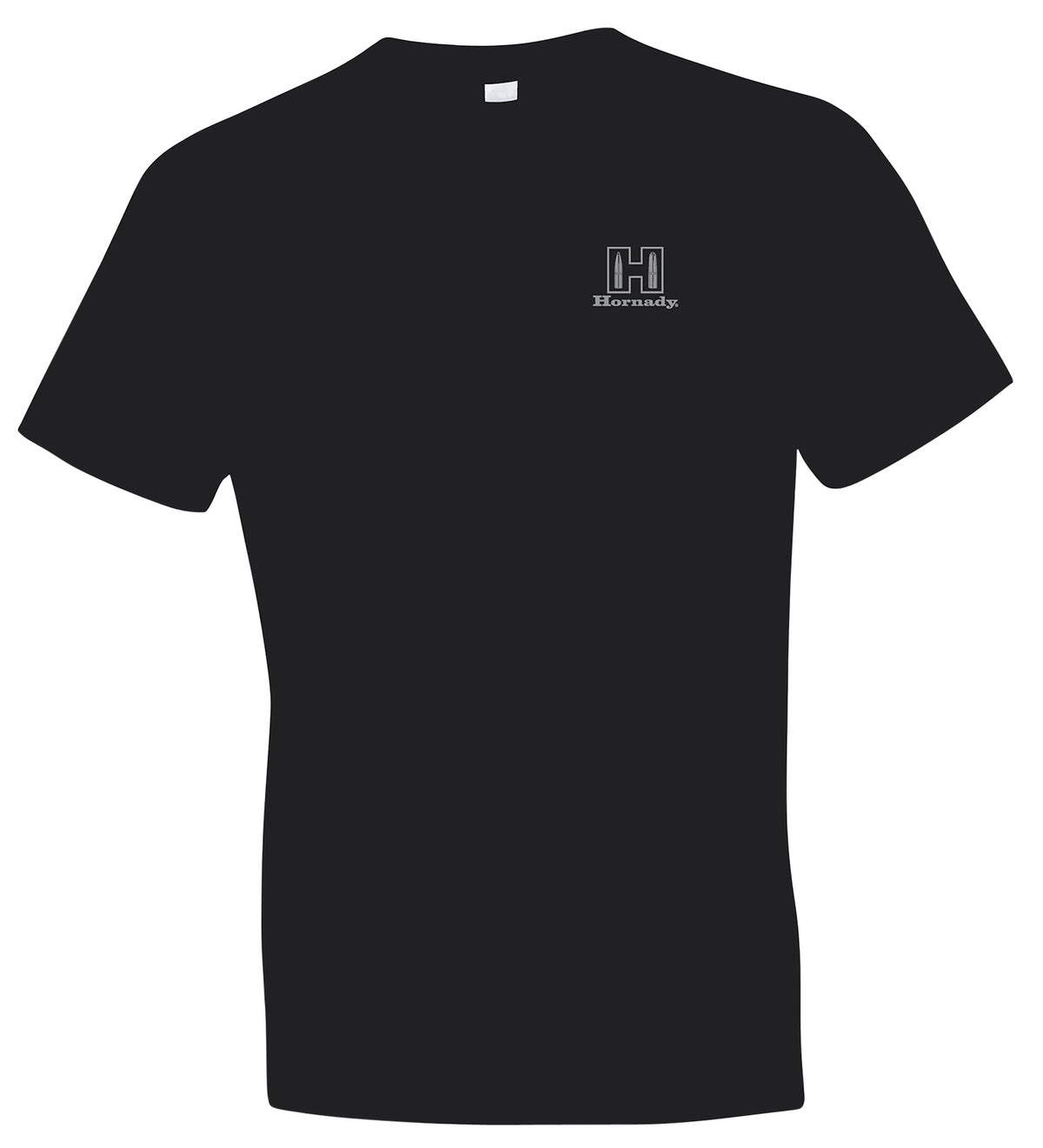 Hornady Gear 30123 Fueled By Hornady Black Cotton, Short Sleeve Semi-Fitted Large