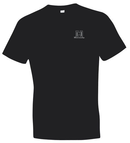 Hornady Gear 30125 Fueled By Hornady Black Cotton, Short Sleeve Semi-Fitted 2XL