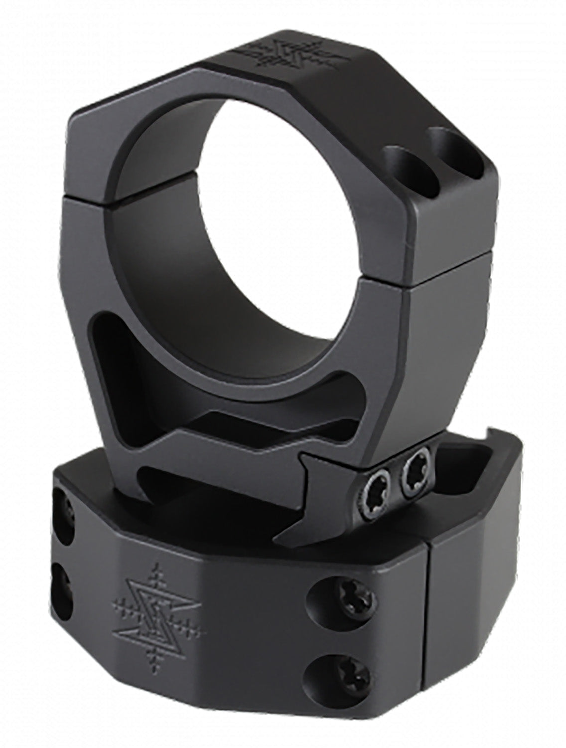 Seekins Precision 0010640006 Scope Rings Matte Black 35mm Extra High