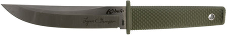 Cold Steel CS17TAA Kobun Lynn Thompson Signature 5.50" Fixed Tanto Plain AUS-8A SS Blade/4.38" OD Green Kray-Ex Handle Includes Sheath