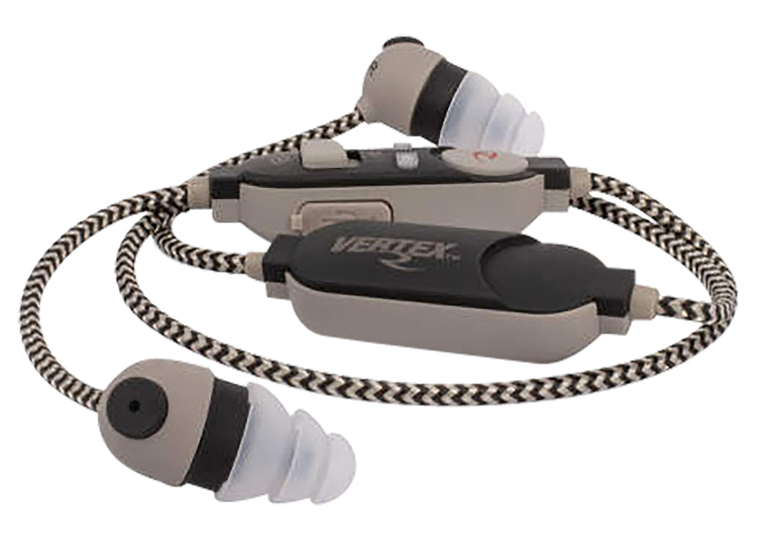 Radians VXAC40 Vertex Electronic Ear Buds 85 dB In The Ear Black/Gray