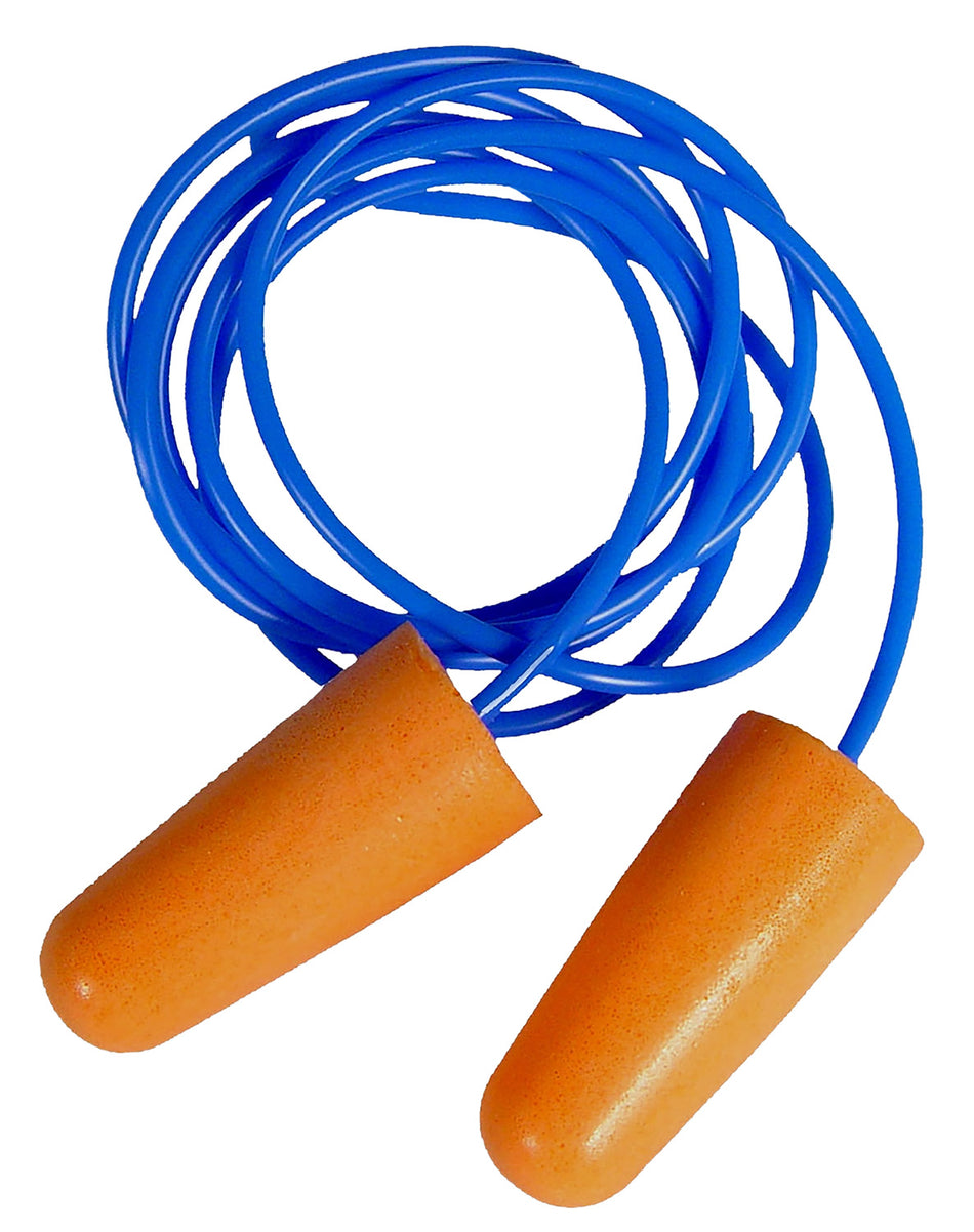 Radians FP8100BP Foam Ear Plugs Corded 32 dB In The Ear Orange 3 Pair