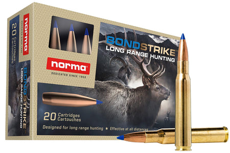 Norma 20176422 Dedicated Hunting Bondstrike Extreme Bonded Polymer Tip 180 Grain .30-06 Springfield
