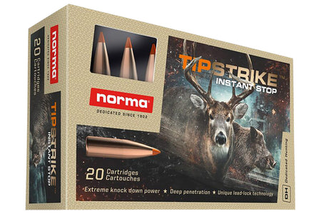 Norma 20174352 Dedicated Hunting Tipstrike Polymer Tip 170 Grain .308 Win / 7.62x51mm 2625 fps