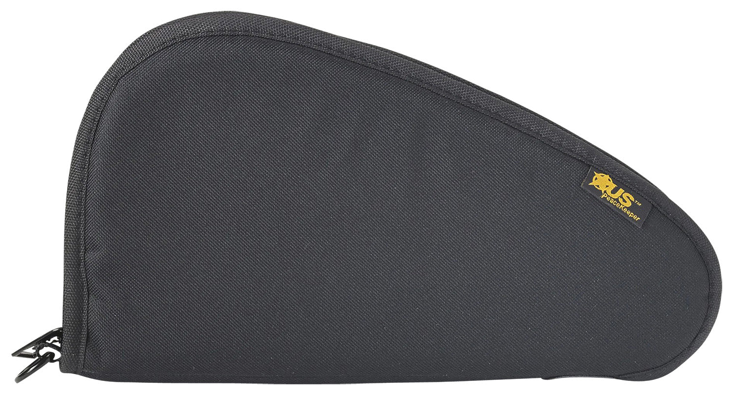 US PeaceKeeper P21009 Pistol Case Black Holds 1 Handgun Polyester
