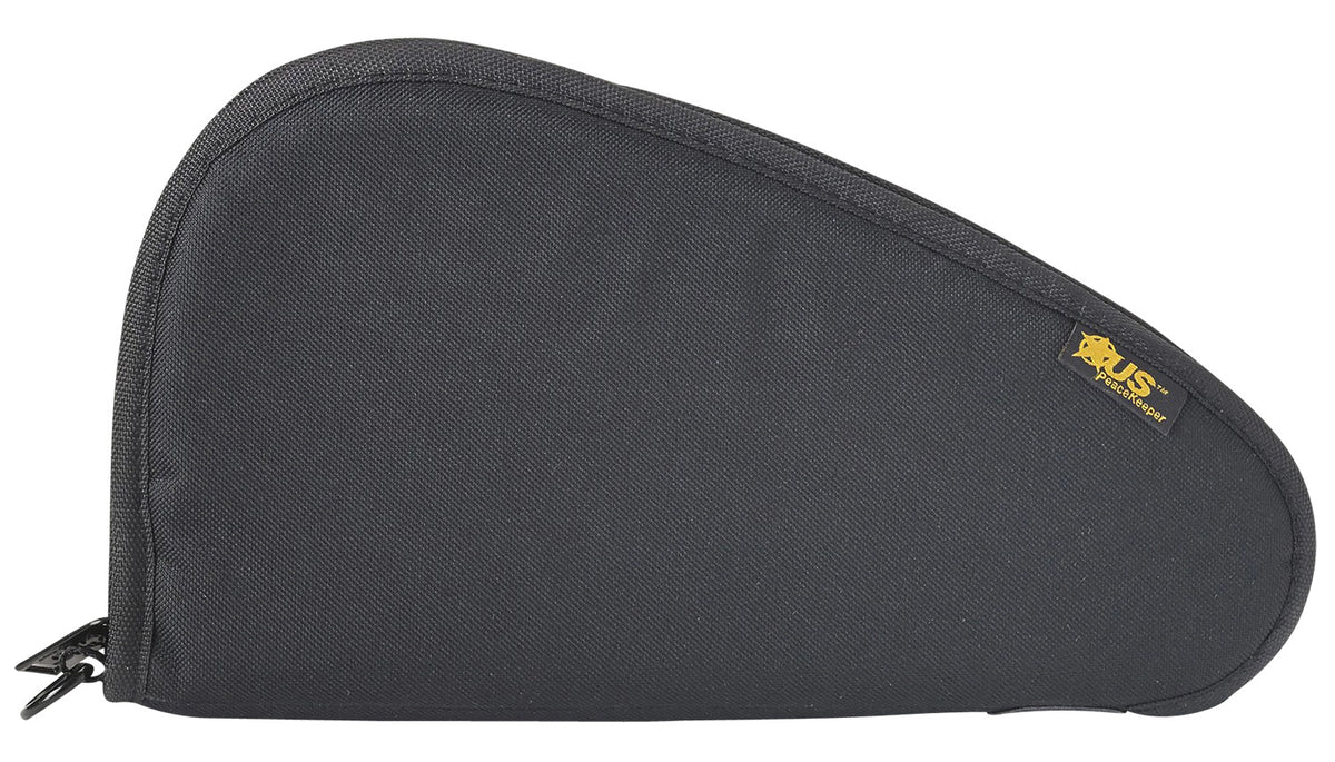 US PeaceKeeper P21011 Pistol Case Black Holds 1 Handgun Polyester