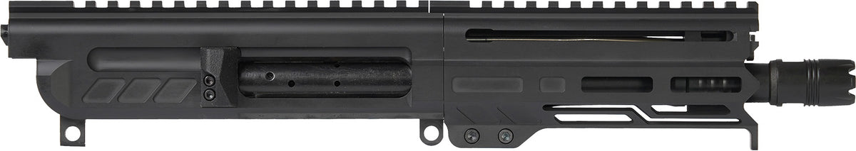 CMMG 30B0E67AB Dissent MK4 300 Blackout 6.50", Left Side Charging Handle, Armor Black, Zeroed Linear Comp, 4.60" M-LOK Handguard, Picatinny End Plate, Fits AR-Platform