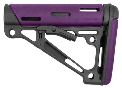 HOGUE AR-15 COLLAPSIBLE STOCK PURPLE RUBBER MIL-SPEC