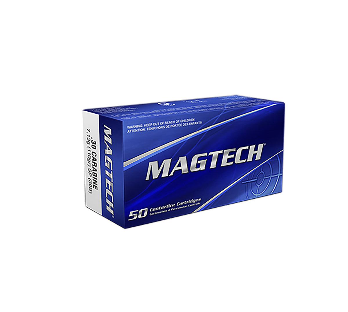 Magtech .30 Carbine Tactical/Training 110gr JSP Ammo