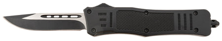 Steel River Knives T618BDP Spartan Medium 3.25" Drop Point Plain Black/Silver 440C SS Blade/ 4.50" Black Aluminum Zinc Alloy Handle