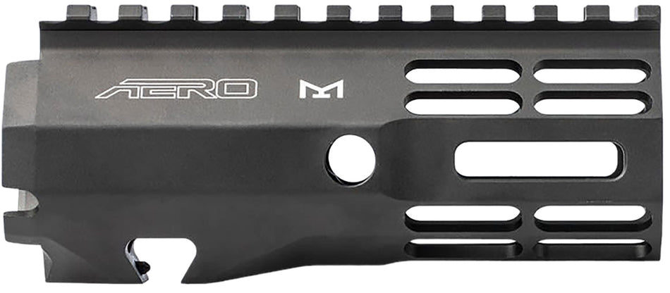 Aero Precision APRA500708A Atlas R-One Handguard 4.80" M-LOK, Black Anodized Aluminum, Full Length Picatinny Top, Mounting Hardware Included for M4E1/AR-15