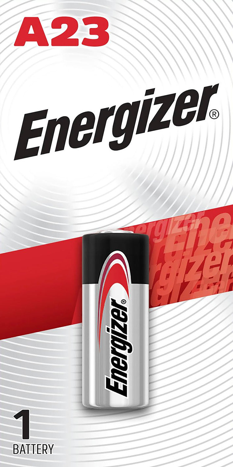 Energizer A23BPZ A23 Battery Silver Miniature Alkaline 12 Volts, 50 mAh Qty (72) Single Pack