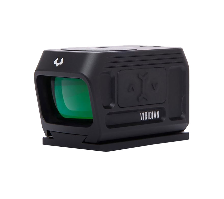 Viridian 9810051 RFX45 Black 1 x 24 mm x 15.5 mm 5 MOA Green Dot ACRO/Glock MOS