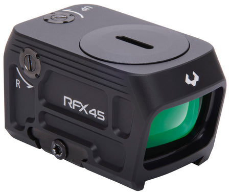 Viridian 9810053 RFX45 Black Anodized 1 x 24 mm x 15.5 mm 5 MOA Green Dot ACRO/RMR