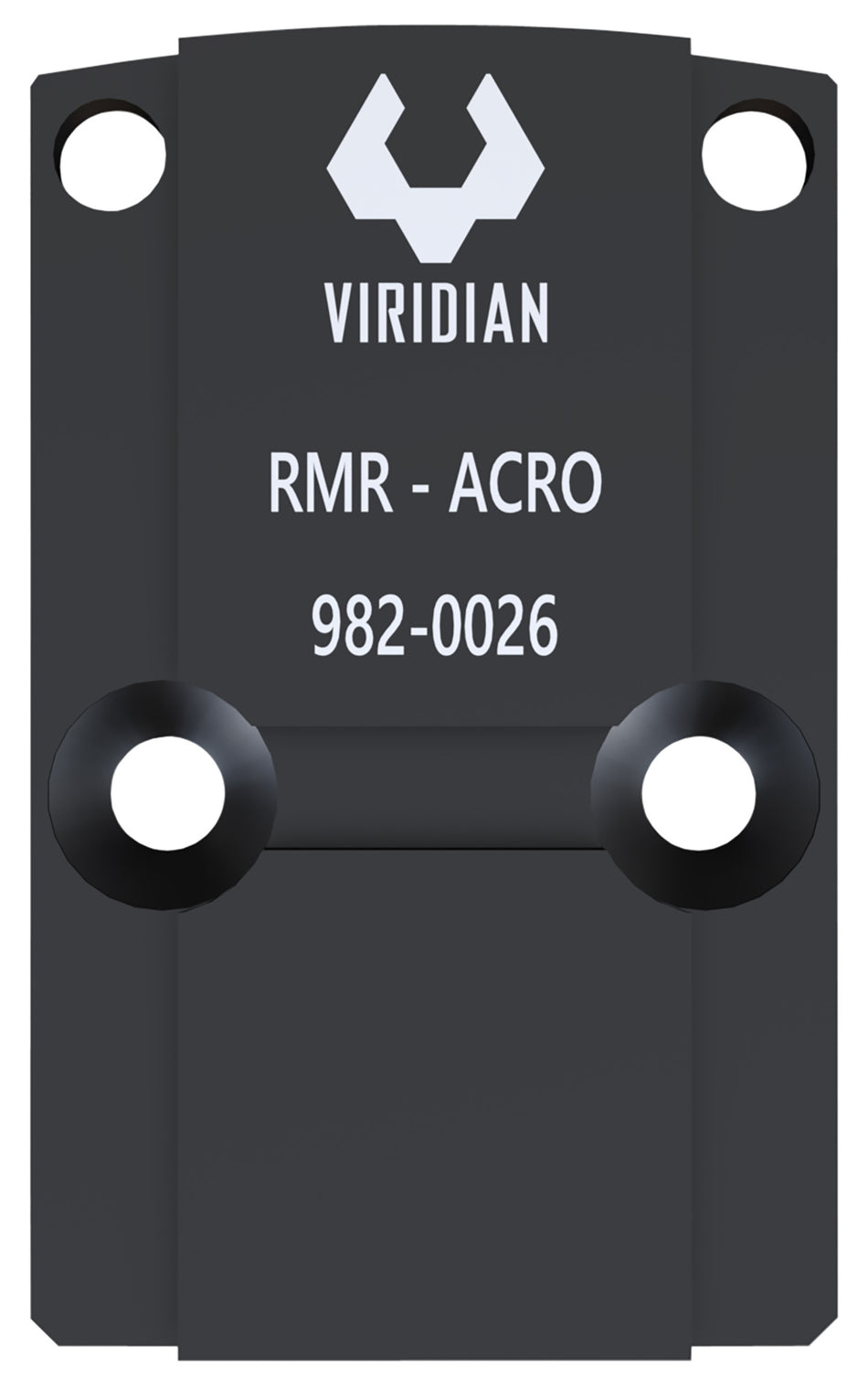 Viridian 9820026 RFX45 RMR Mounting Adapter Black Anodized