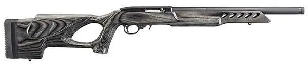 dRUGER 10/22 TARGET 22LR RIFLE 16.1" BLK LAM TH STK 10RD
