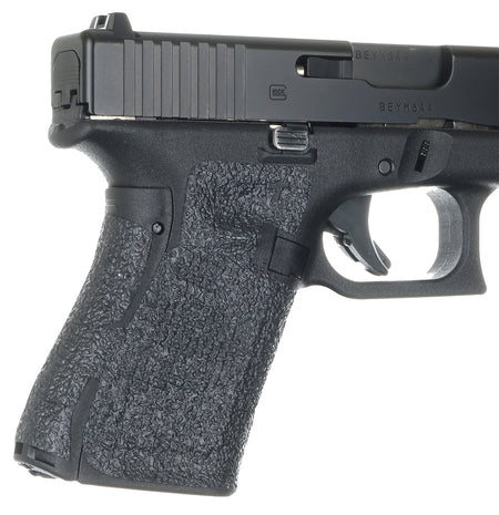 Talon Grips EV02R Adhesive Grip Textured Black Rubber, Fits Compact Glock Gen 5 (19, 23, etc.)