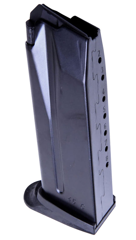 HK 50248621 45C Black Detachable with Extended Floor Plate 8rd 45 ACP for H&K USP Compact/45 Compact