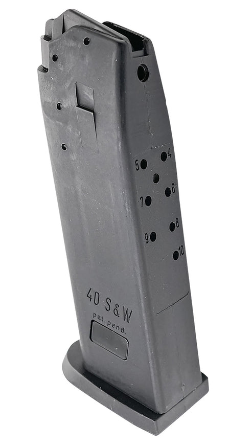 HK 50248610 USP Black Detachable 10rd 40 S&W (Full Size)