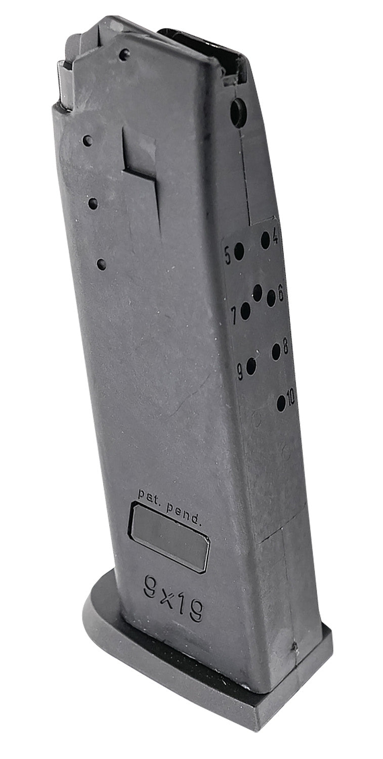 HK 50248611 USP Black Detachable 10rd 9mm Luger (Full Size)