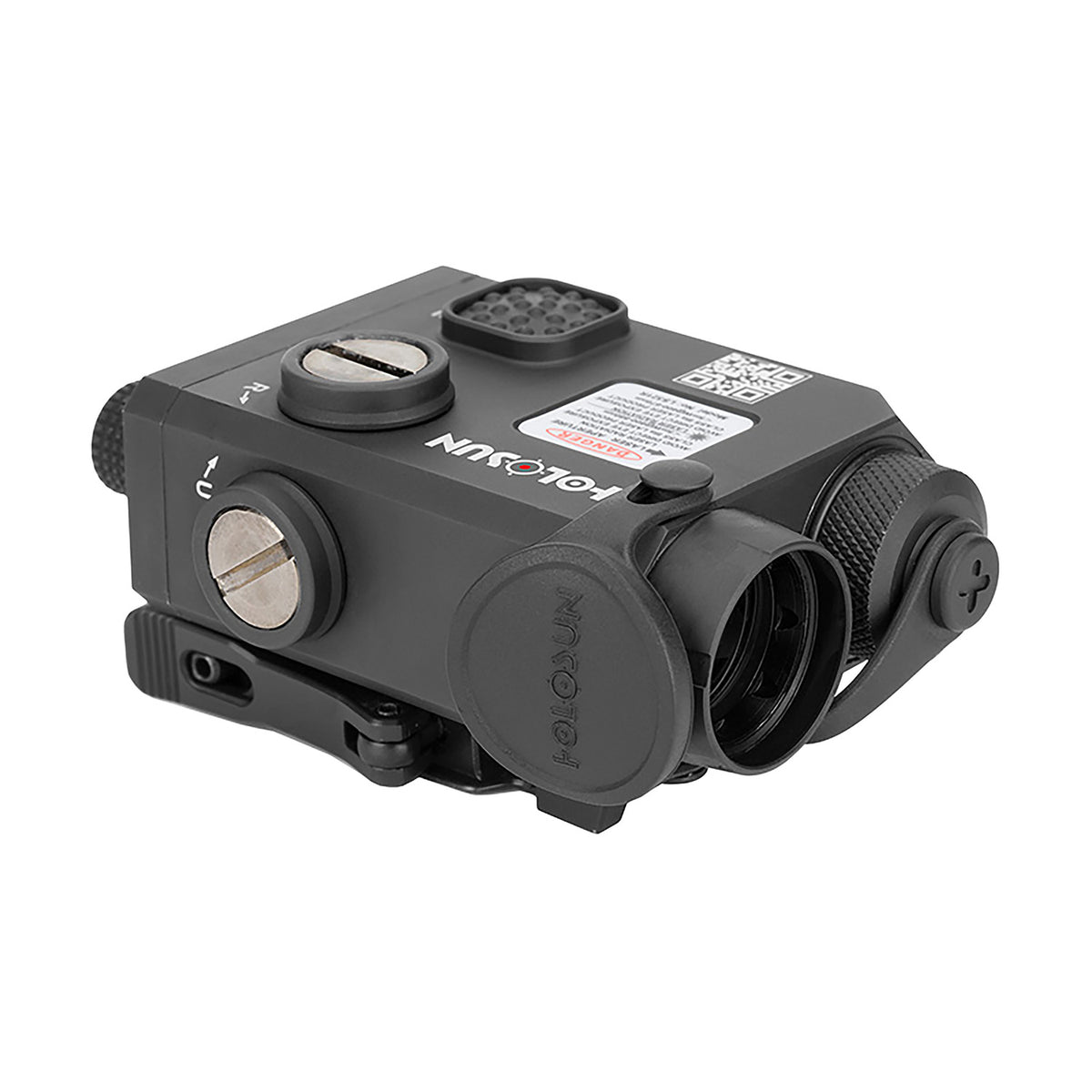 Holosun LS321R LS321R Matte Black Red Laser & IR Pointer/Illuminator Coaxial Dual Laser