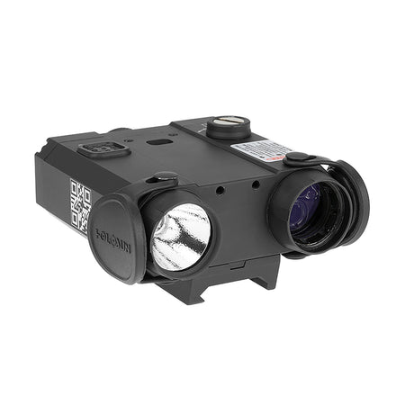 Holosun LS420G LS420G Matte Black Green Laser & IR Pointer/Illuminator Coaxial Dual Laser 600 Lumen White Light