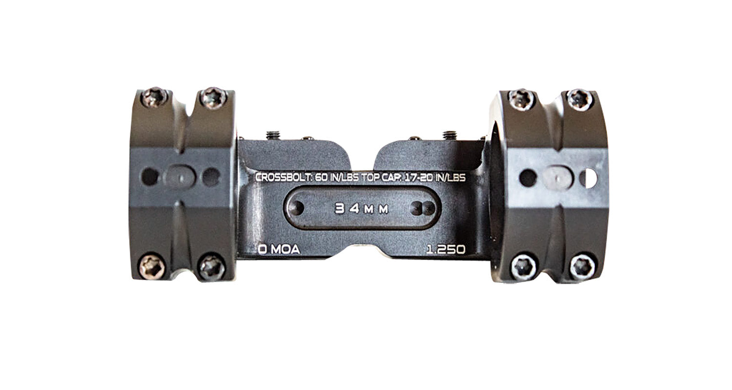 MasterPiece Arms BAMOUNT341125 MPA BA Bolt Action Mount Black