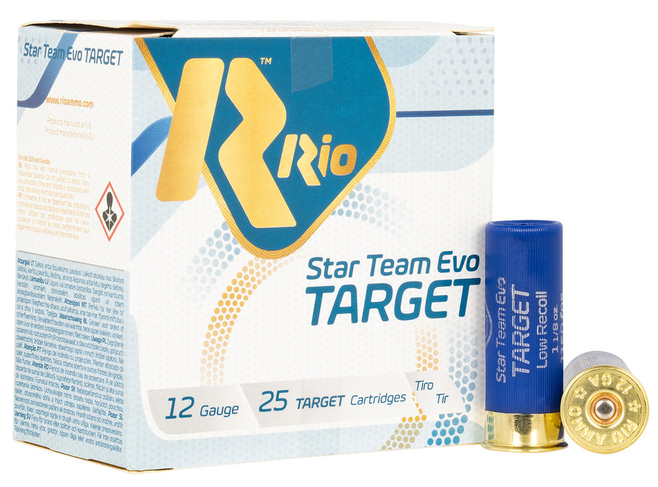 Rio Star Team Evo 12 Gauge 2 3/4" 1 1/8 oz #7.5 Shot