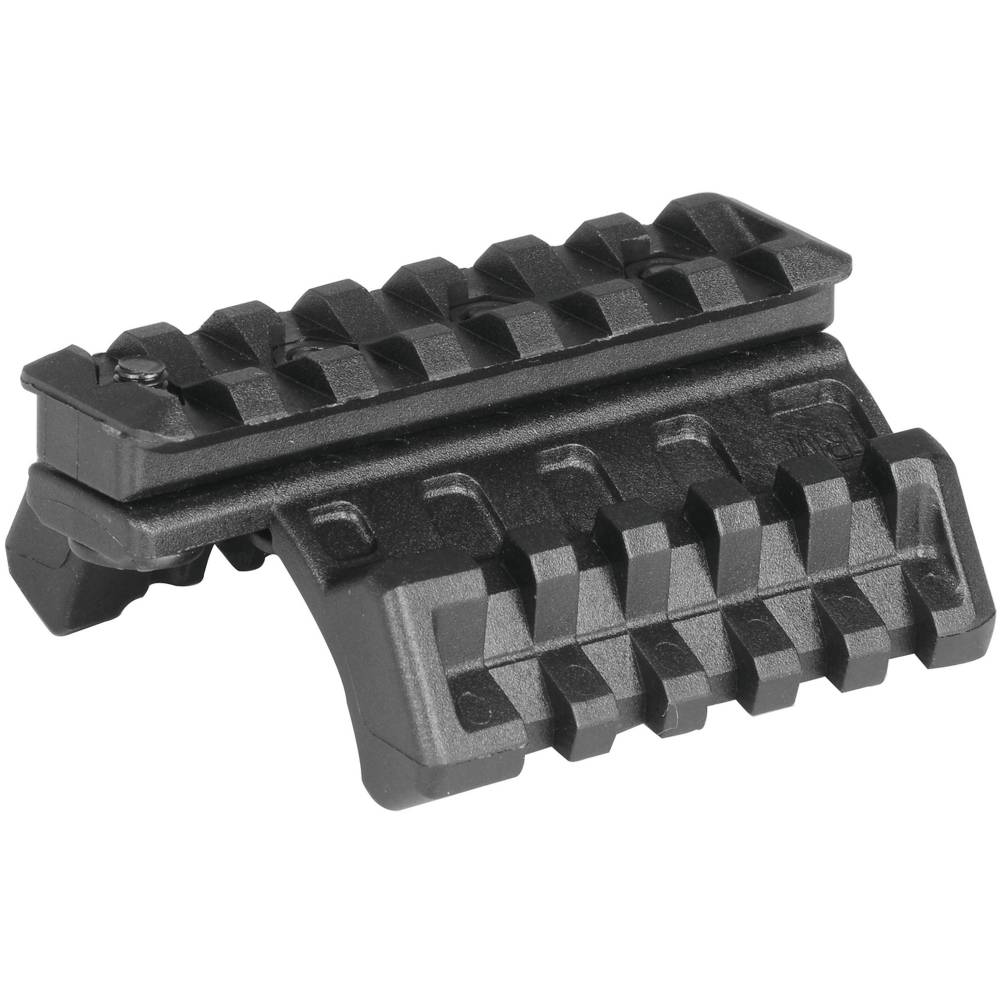 CAA M16/AR15 Triple Rail Mounting System 1-3", 2-2.5" Rails Poly Blk