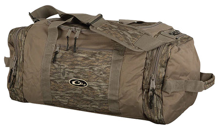 Drake Waterfowl DB36510062 Duffle Bag Medium Mossy Oak Bottomland Polyester, 3 Exterior Pockets, Adj. Shoulder Strap