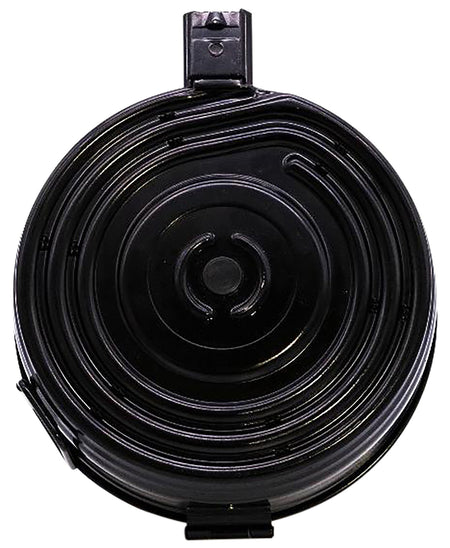Kci Usa Inc KCIMZ004S AK-47 75rd Drum 7.62x39mm Black Steel Fits AK-47/AKM Platform
