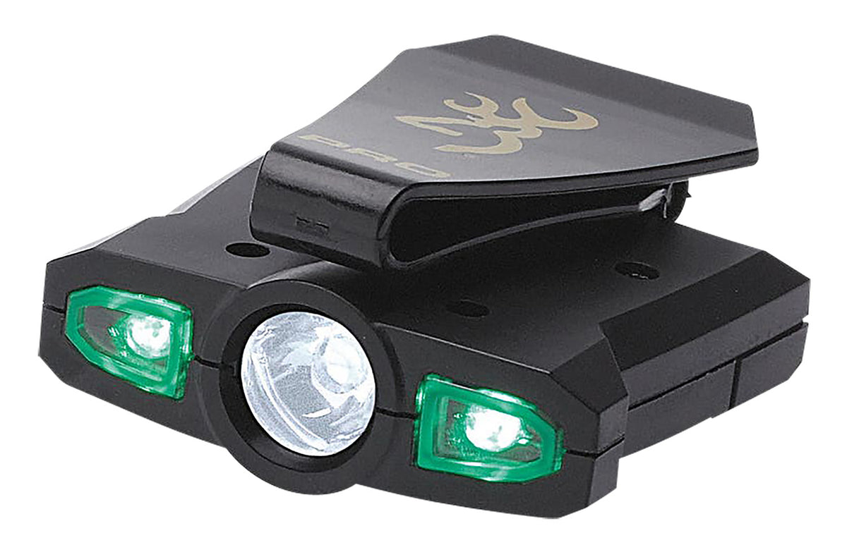 Browning 3715099 Night Seeker Pro Black 12/76 Lumens Nichia LED White/Green