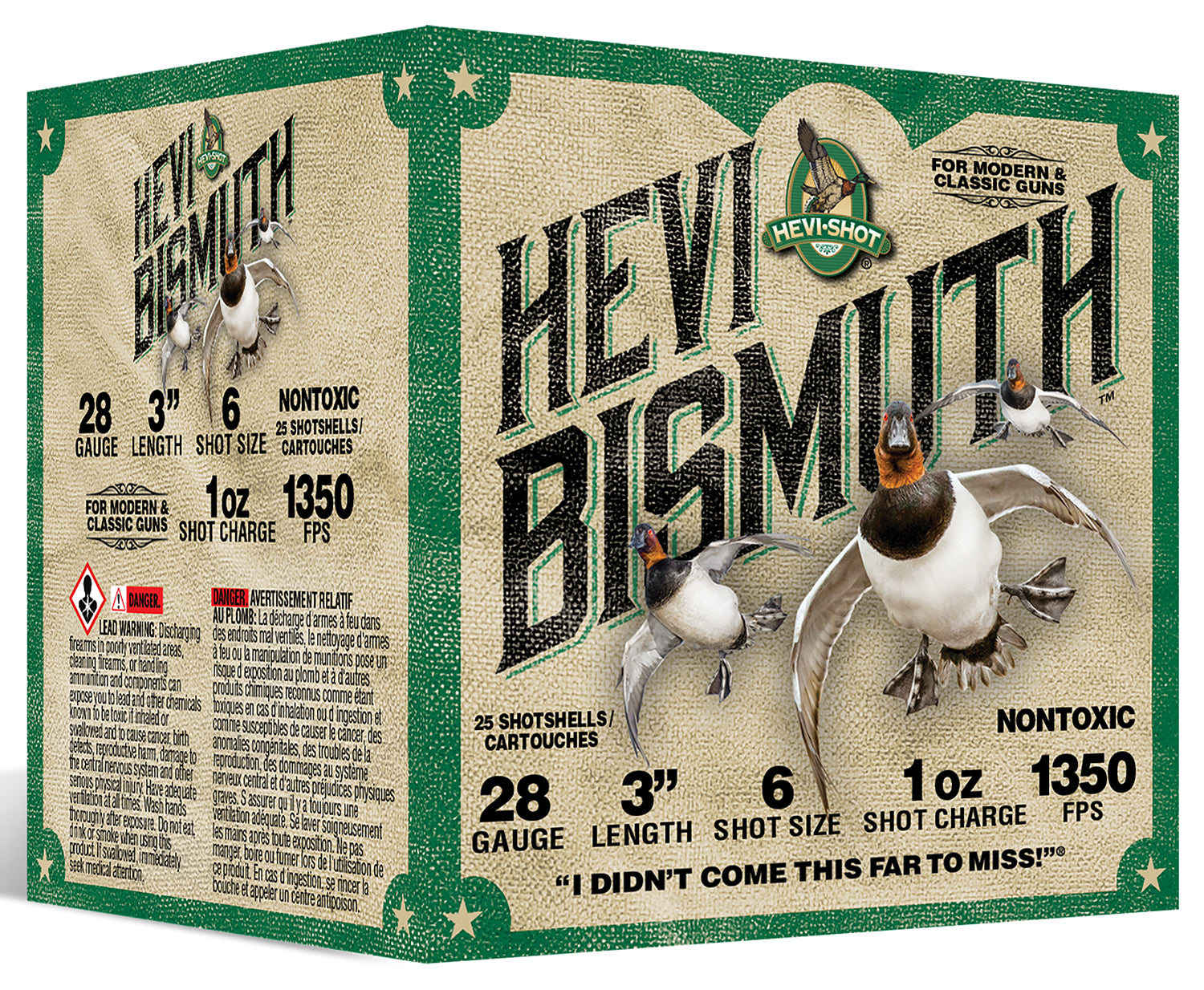 HEVI-Shot Hevi-Bismuth 28 Gauge 3 in 1 oz #6