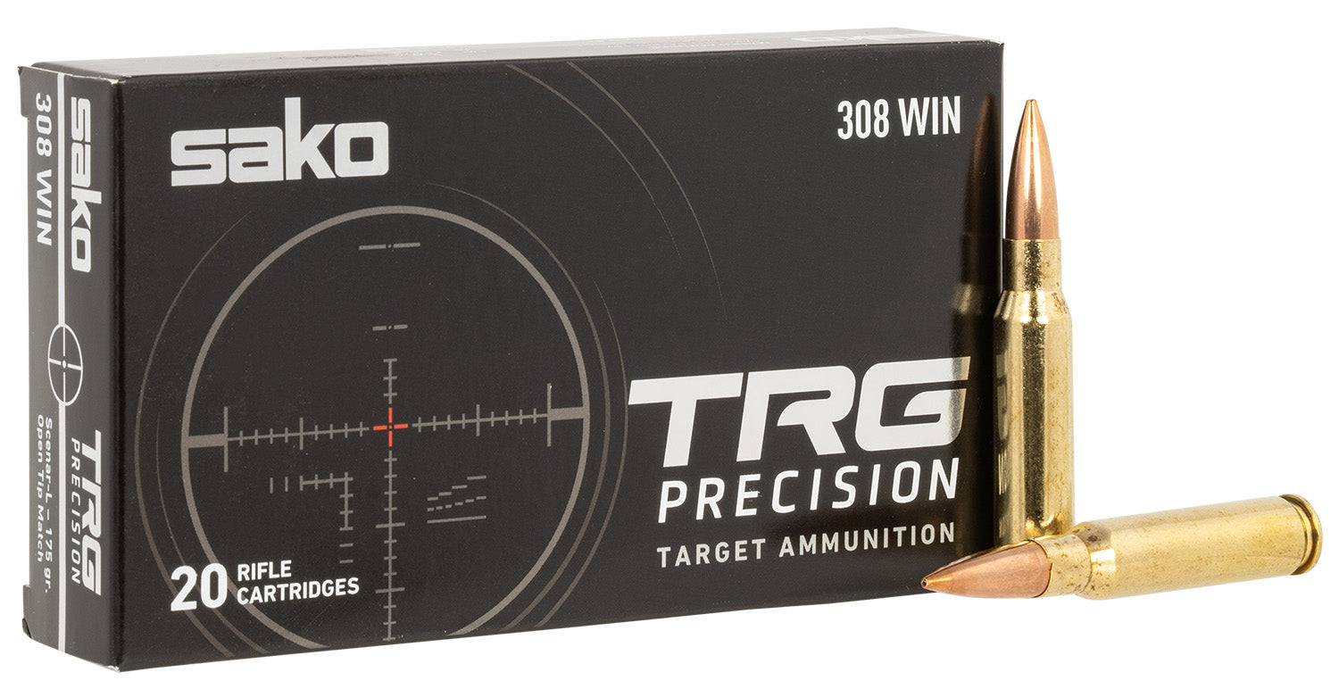Sako JASTRG308W175Bá TRG Precision Hollow Point Boat Tail 175 Grain .308 Win / 7.62x51mm