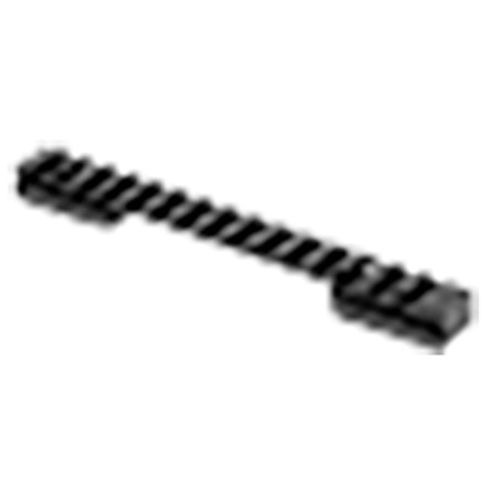 Warne 7643M Mountain Tech Tactical Rail Black Anodized Aluminum Browning X-Bolt 2/X-Bolt Magnum, Magnum Action, 0 MOA